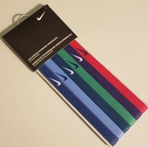 Nike Printed Headbands Assorted 6pk
